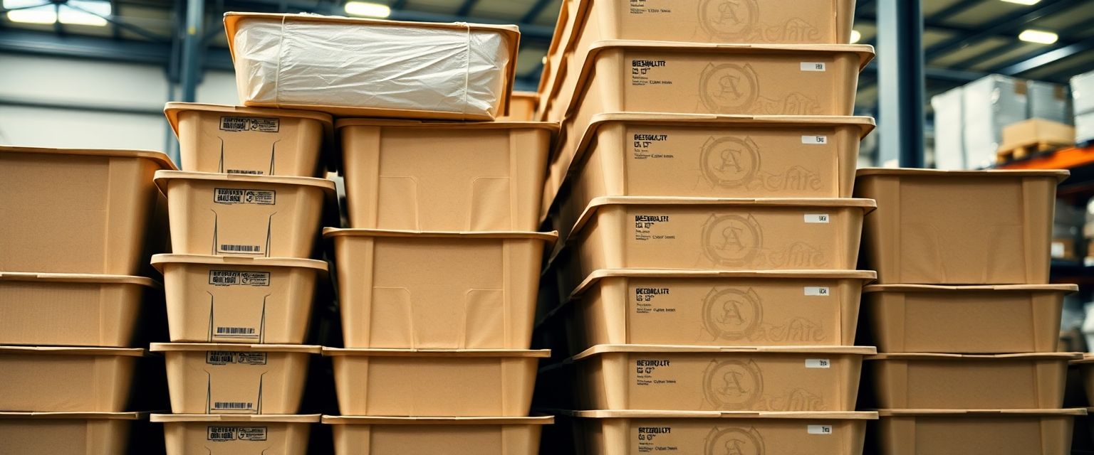 Envases Biodegradables De Papel